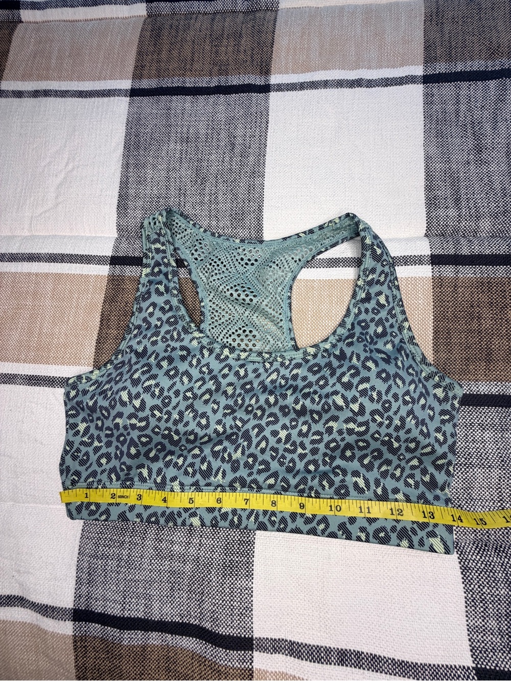 Sky Leopard Bomber Bra - Picture 6 of 9